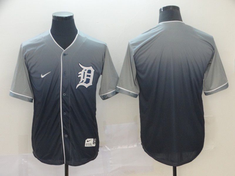 Men Detroit Tigers Blank Grey Nike Fade MLB Jersey->st.louis cardinals->MLB Jersey